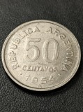 B 11 Moneda 50 Centavos 1954 Argentina