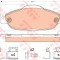Set placute frana,frana disc PEUGEOT 308 (4A, 4C) (2007 - 2016) TRW GDB1761