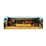 Set de joaca cu animale din jungla, Crazoo, Leu