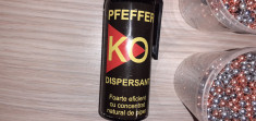 1.000 bile din otel metal 4.5 mm / 177 - 0.35 gr + spray autoaparare piper 50 ml foto