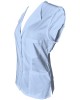 Vesta Medicala Dama Albastru Deschis cu Nasturi, Tercot, 3XL - Uniforma Asistenta, Doctor, Infirmiera