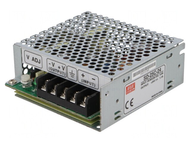 Convertor DC/DC 24V 1.1A 26.4W