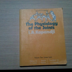 THE PHYSIOLOGY OF THE JOINTS - LOWER LIMB Vol.2 - I. A. Kapandji - 1970, 220p.