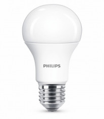 Set 6 becuri LED Philips, E27, 11W (75W), 1055 lm, A+, lumina calda foto