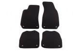Talpi textile cu trei straturi, potrivite pentru Skoda Superb 2002-2008, set de 4 bucati, negre Performance AutoTuning