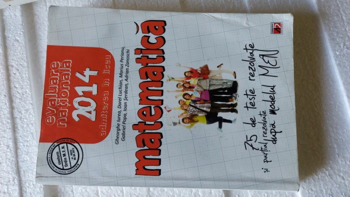 MATEMATICA 75 DE TESTE REZOLVATE SI PARTIAL REZOLVATE DUPA MODELUL MEN