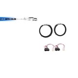 Set inele cu adaptor mufa Seat Ibiza 6L