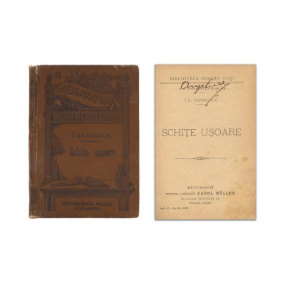I. L. Caragiale, Schițe ușoare, 1896 foto