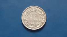 Elvetia , 1/2 Francs 1956 foto
