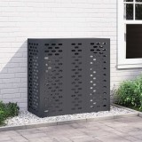 vidaXL Husă pentru aer condiționat Antracit 110 x 50 x 105 cm Oțel