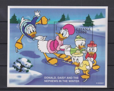 DISNEY GHANA MI. BLOCK 341 MNH foto