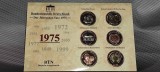 6 medalii AN 1975 bundesrepublik deutschland - der jahrgangs satz - PENTRU COLECTIONARI