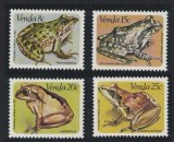 Fauna, reptile, broaste, Venda, 1982, MNH