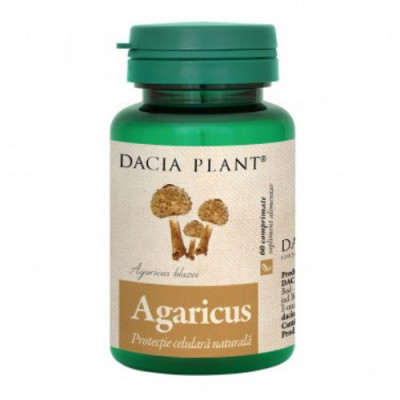 Agaricus, 60 comprimate, Dacia Plant foto