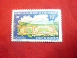 Timbru Stadion Magenta 1967 noua Caledonie colonie franceza (teritoriu), Nestampilat