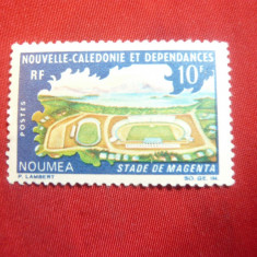 Timbru Stadion Magenta 1967 noua Caledonie colonie franceza (teritoriu)