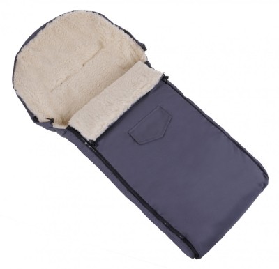 Sac de dormit impermeabil de lana Nativo Winter 110x40 cm Grafit foto