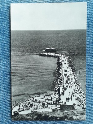 684 - Eforie Sud - Statie de hidrobuze / vedere circulata foto