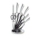 Set cutite Royalty, 8 piese, inox, Argintiu