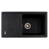 Chiuveta bucatarie din granit Flow SLIM LONG Graphite 780x435 mm