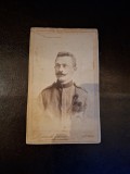 Fotografie tip CDV Portret Militar - Lojanek Tanos