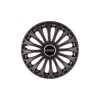 Set 4 Capace Roti 15 inchi (R15) Dino Negru, Compatibile cu Smart, Autohelix MSA