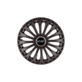 Cumpara ieftin Set 4 Capace Roti 15 inchi (R15) Dino Negru, Compatibile cu Smart