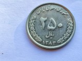 374. Moneda Iran 250 Rials 2004, Asia