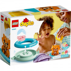 LEGO® Duplo - Distractie la baie, Panda rosu plutitor (10964)