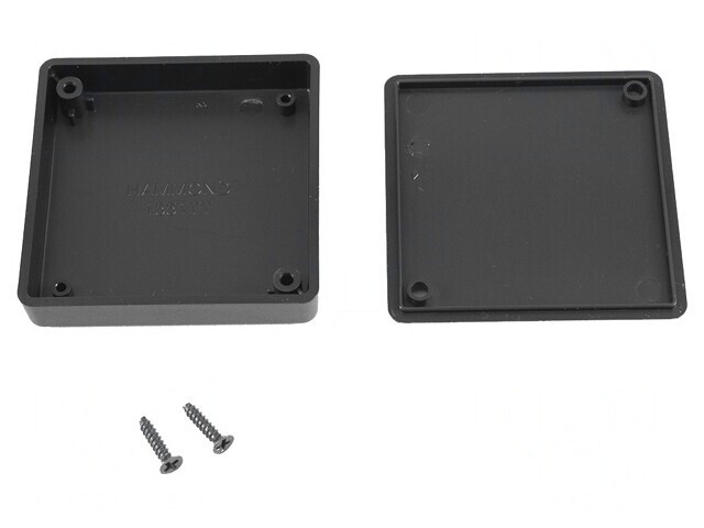 Carcasă Universală ABS Neagră 60x60x15mm