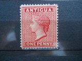 CV2 ANTIGUA,REGINA VICTORIA,COLONII BRITANICE ,NESTAMPILAT