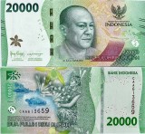 Bancnota Indonezia 20.000 Rupii 2022 - PNew UNC