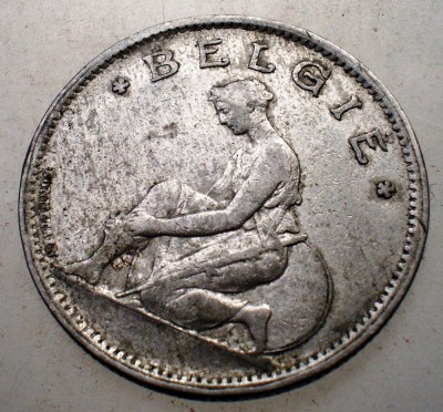 7.482 BELGIA 1 FRANC 1928 foto