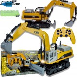 EXCAVATOR MARE CU TELECOMANDĂ METALICĂ 1:14 JUCĂRII DE CONSTRUCȚII RC