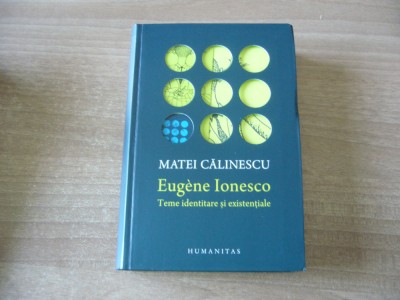 Matei Calinescu - Eugene Ionesco.Teme identitare si existentiale foto