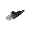 Patchcord UTP RJ45-RJ45 Cat.6, 0.5m, negru, &quot;UTP-6-0.5-BK&quot; (timbru verde 0.08 lei) (timbru verde 0.08 lei), Premiumcord