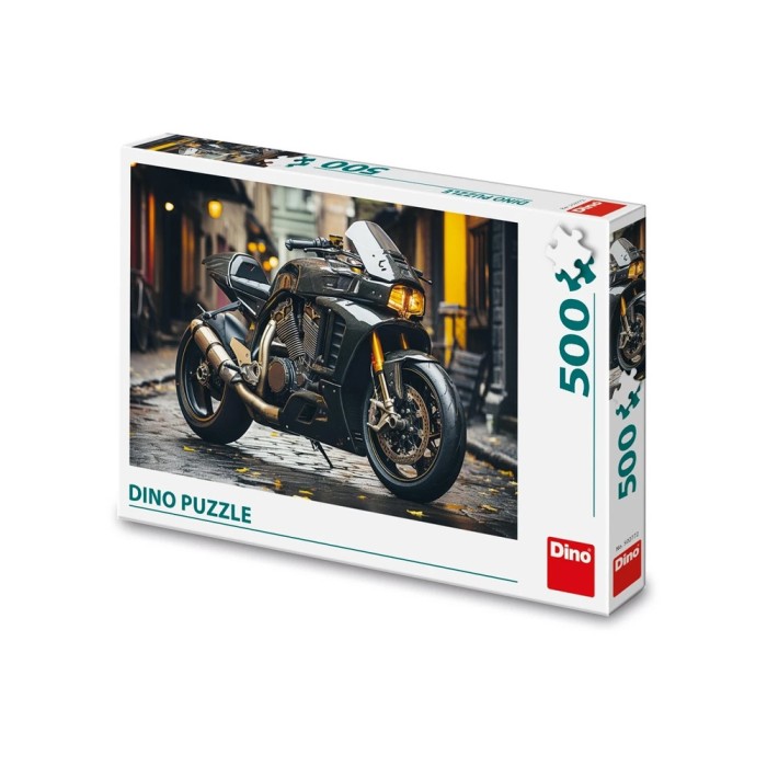 Puzzle 500 piese, Motocicleta &ndash; DINO TOYS