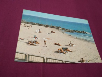 CARTE POSTALA EFORIE SUD -PLAJA CIRCULATA foto