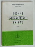 DREPT INTERNATIONAL PRIVAT , TRATAT de DRAGOS - ALEXANDRU SITARU , 1997 , PREZINTA URME DE UZURA SI SUBLINIERI *
