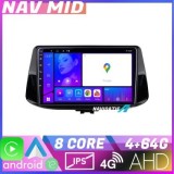 Navigatie Hyundai I30 2017 KIT 1041 EDOTEC-LITE Android Ecran 720P Octa Core 4 64 Carplay CarStore Technology