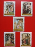 FUJEIRA, PICTURI - SERIE COMPLETĂ MNH