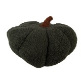 Cumpara ieftin Dovleac Halloween decorativ poliester verde inchis maro &Oslash; 20x14 cm