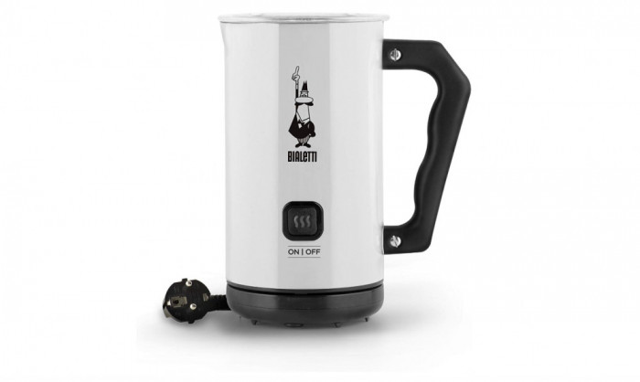 Aparat de spumare si incalzire lapte Bialetti, 150 ml, alb - RESIGILAT