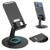 Suport Telefon Pliabil, Rotație 360&deg;, reglabil pe inălțime, universal, portabil