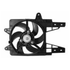 GMV radiator electroventilator Fiat Punto, 06.1999, Lancia Ypsilon, 192003, Motorizare 1, 1 40 Kw; 1, 2 44/54/62/63kw; 1, 4 55/59kw; 1, 6 65kw; 1, 7