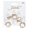 Set Inele, Language of Jewels, Diverse Modele, Aurii, Mărime M/L, 15 Bucăți
