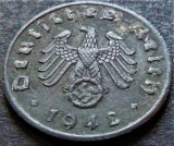 Cumpara ieftin Moneda istorica 1 REICHSPFENNIG - GERMANIA NAZISTA, anul 1942 A * cod 4909, Europa, Zinc