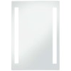 Oglinda cu LED de perete de baie, 60 x 80 cm