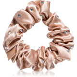 Crystallove Crystalized Silk Scrunchie elastic pentru păr din mătase culoare Rose Gold 1 buc