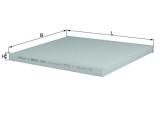 MAHLE LA 298 Filtru, aer habitaclu